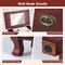Costway Jewelry Cabinet Armoire Box Storage Chest Stand Organizer Wood Christmas Gift Black/White/Gray/Brown